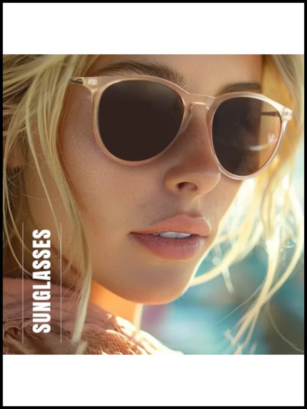 Polarized Vintage Retro Round Sunglasses Unisex UV400 TR90 Frame